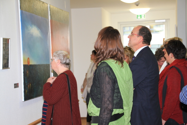 Vernissage "Kunst im Leben" Hospiz Neustrelitz